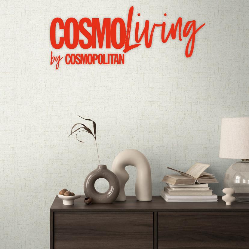 COSMOPOLITAN tapet hvid meleret med struktur elegant Ikke-vævet tapet soveværelse
