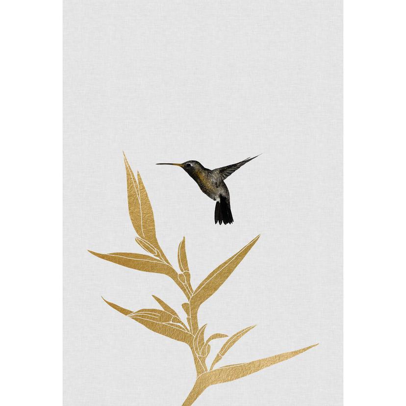 Fotomurale - Orara Studio - Pianta dorata