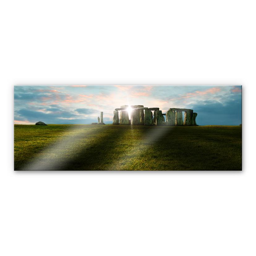 XXL Billede Stonehenge ved solnedgang - Panorama