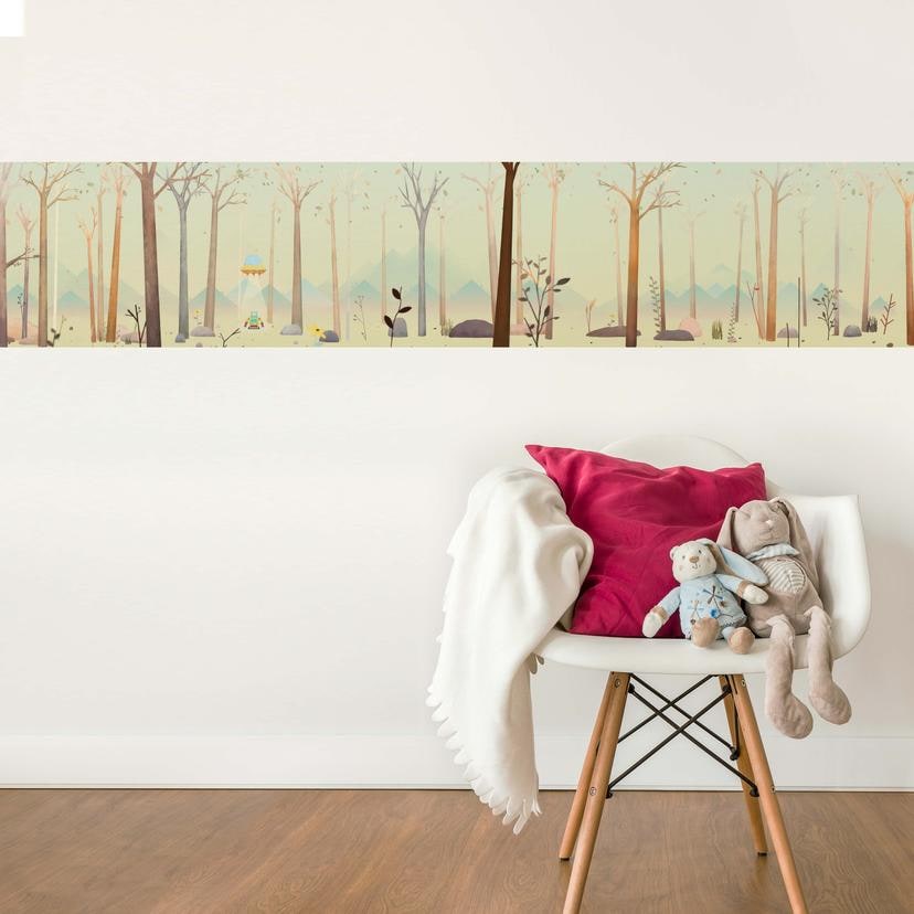 Fototapete Der kleine Außerirdische - Panorama - 48x260 cm