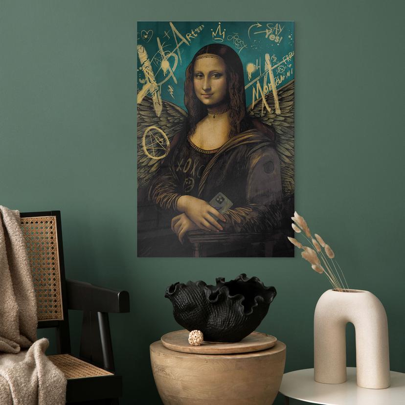 Stampa su vetro acrilico Mona Lisa - modern