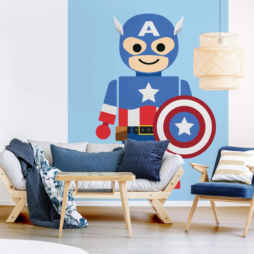 Fototapet - Gomes - Captain America legetøj