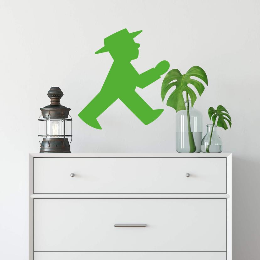 Muursticker Ampelmann - Wandelaar