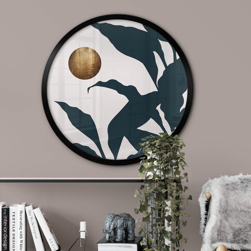 Ronde Poster Kubistika - In the Jungle