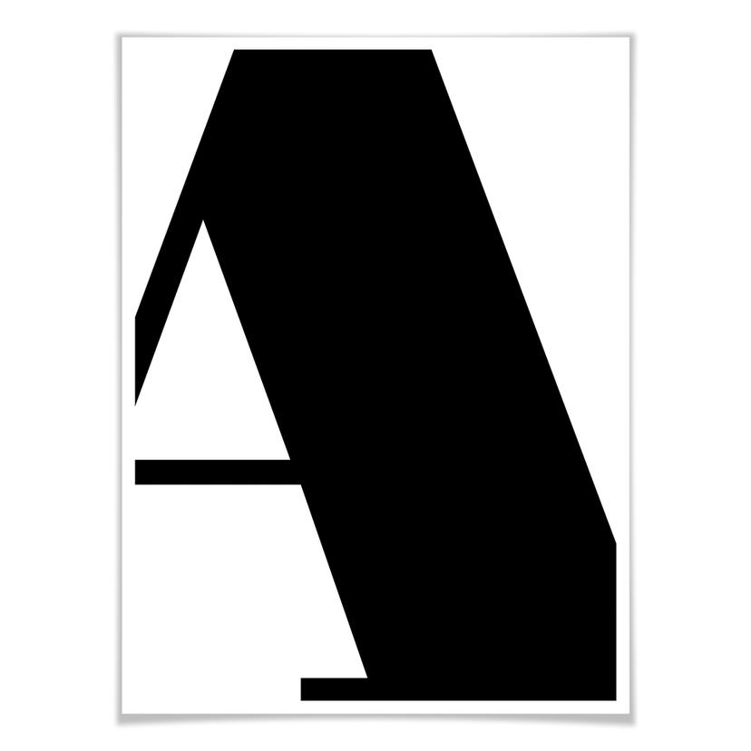 Poster Lettera A