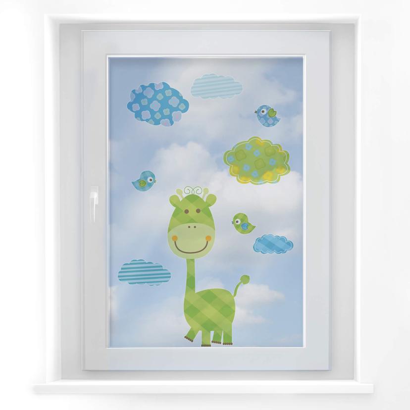 Raamsticker Set Schattige Diertjes