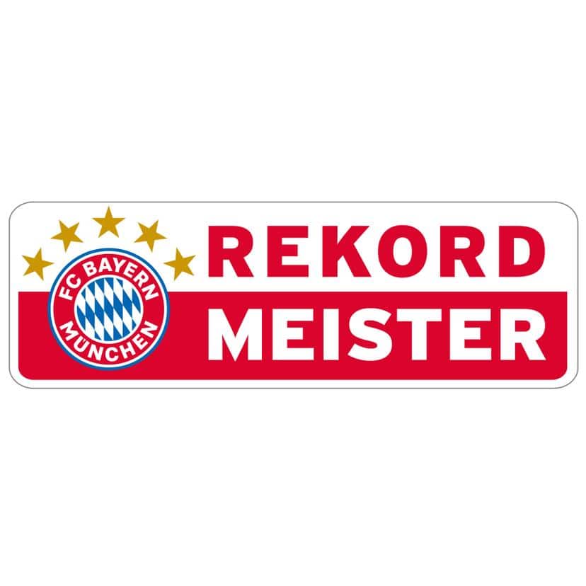 Muursticker Bayern München - Rekordmeister Bayern München