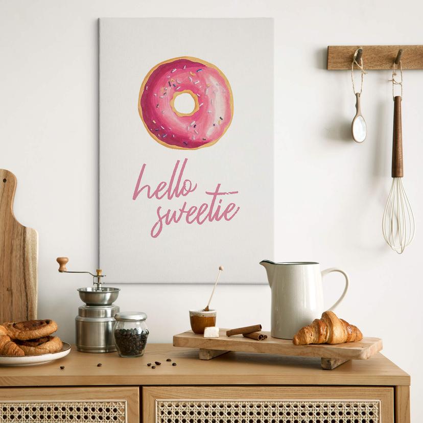 Stampa su tela Donuts - Hello Sweetie
