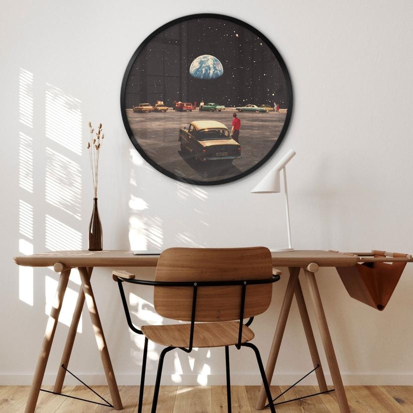 Poster Vista della terra dallo spazio - Taudalpoi