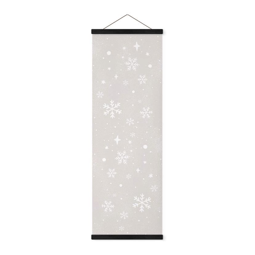Tekstil plakat Orara Studio - Golden Snowflakes
