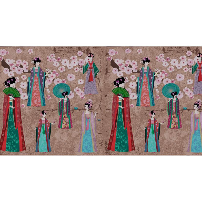 Fotomural Paredes de Patel kimono 2
