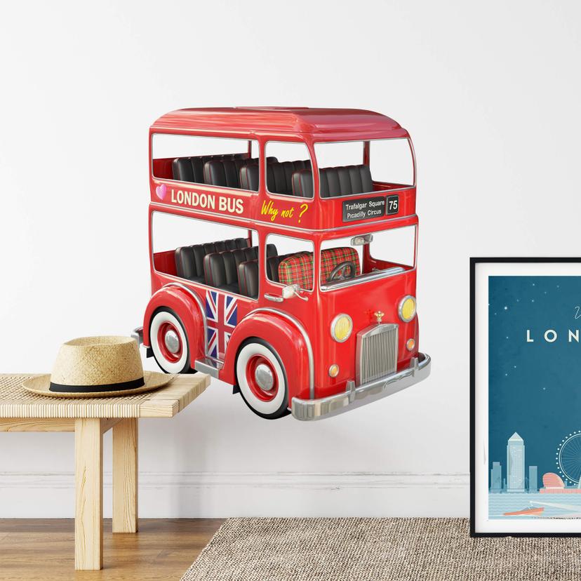 Wallsticker - Agullo - London Bus