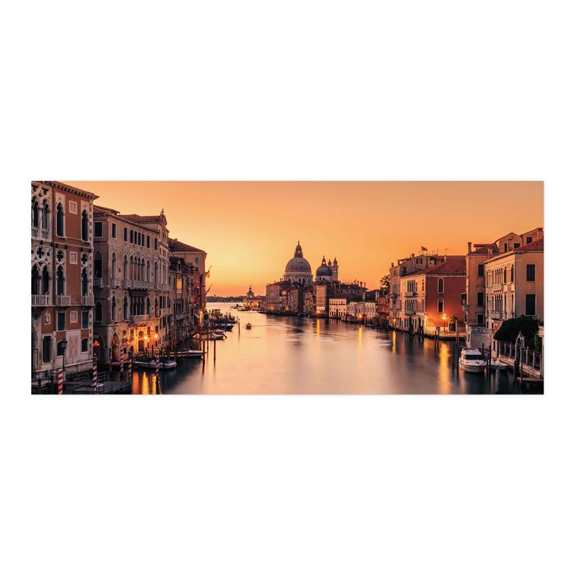 Selvklæbende stænkplade til køkken Sunset in Venice - Zhang