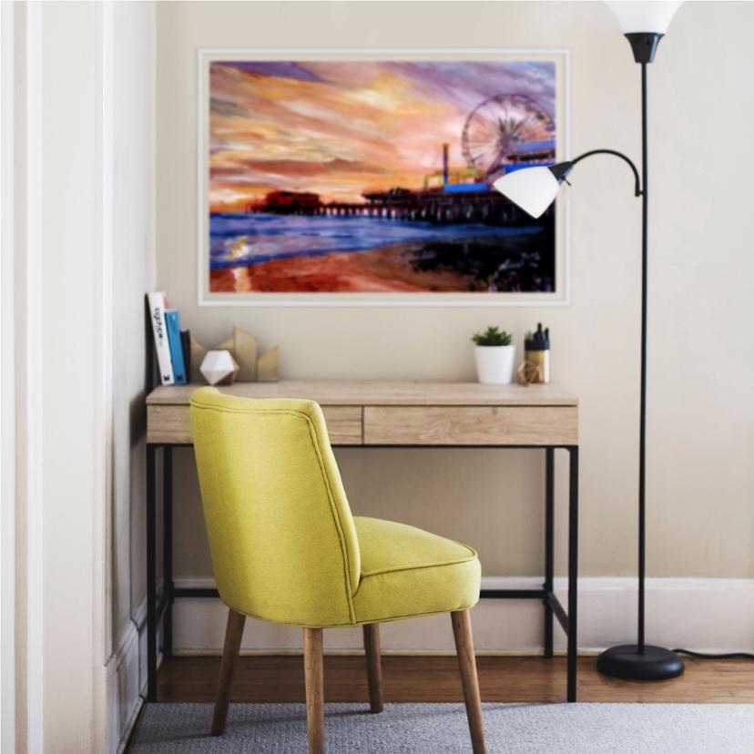 Wallprint W - Bleichner - Santa Monica Pier