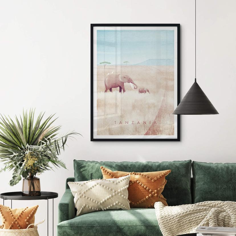 Poster Rivers - Tanzanie