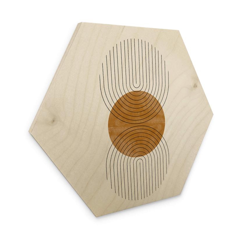 Hexagone - Bois The Miuus Studio - Modern Composition