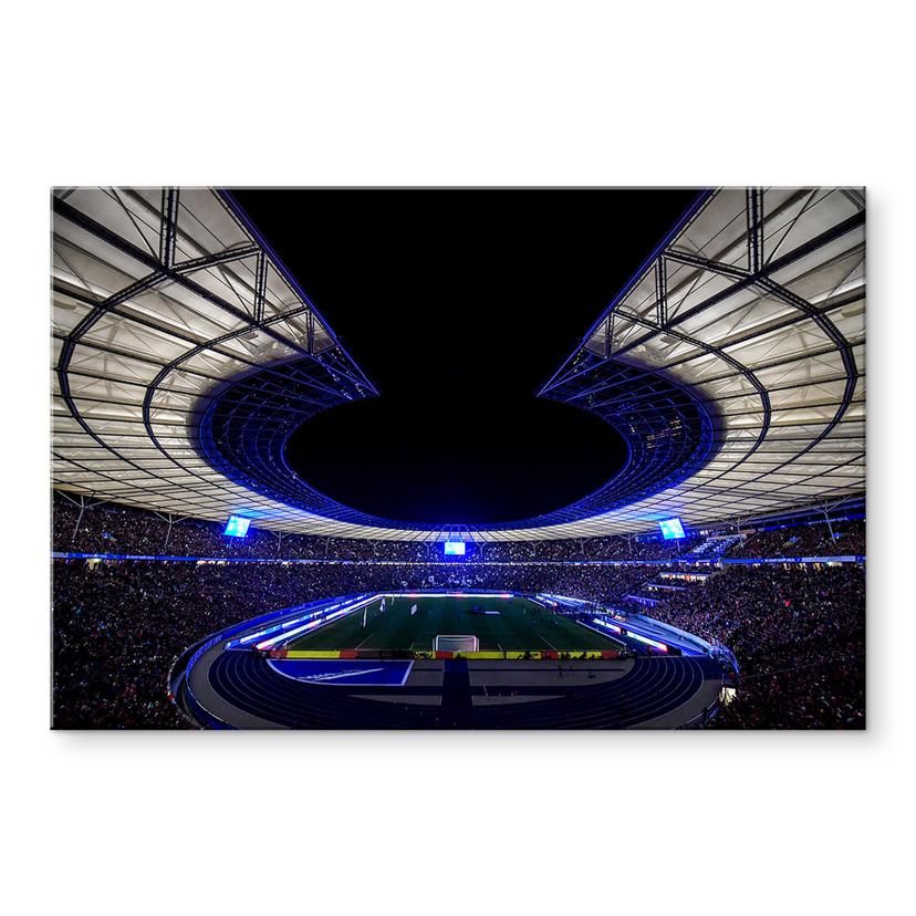 Akrylbillede Hertha BSC Olympiske Stadion om natten