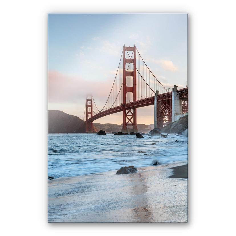Akrylbillede Colombo - Golden Gate Bridge