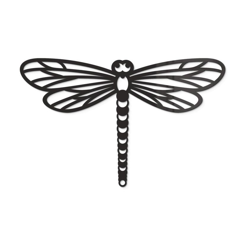 Decoro in acrilico origami - Libellula