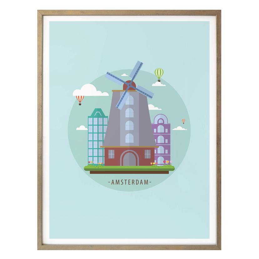 Poster - Visit Amsterdam