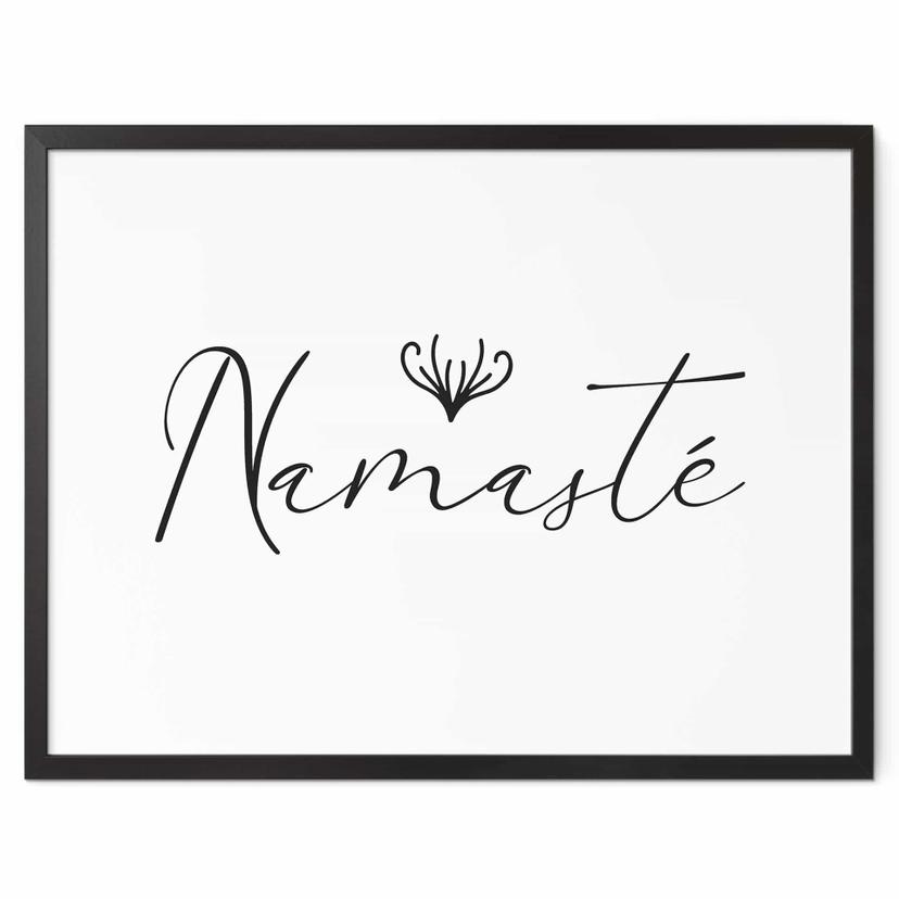 Póster Namasté
