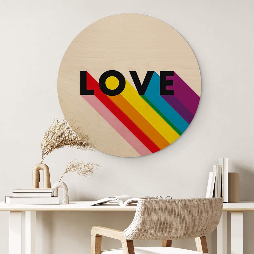 Stampa su legno LGBTQIA