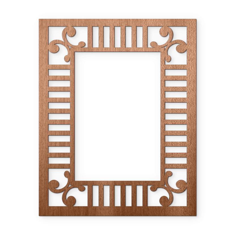 Decoro in legno - Cornice