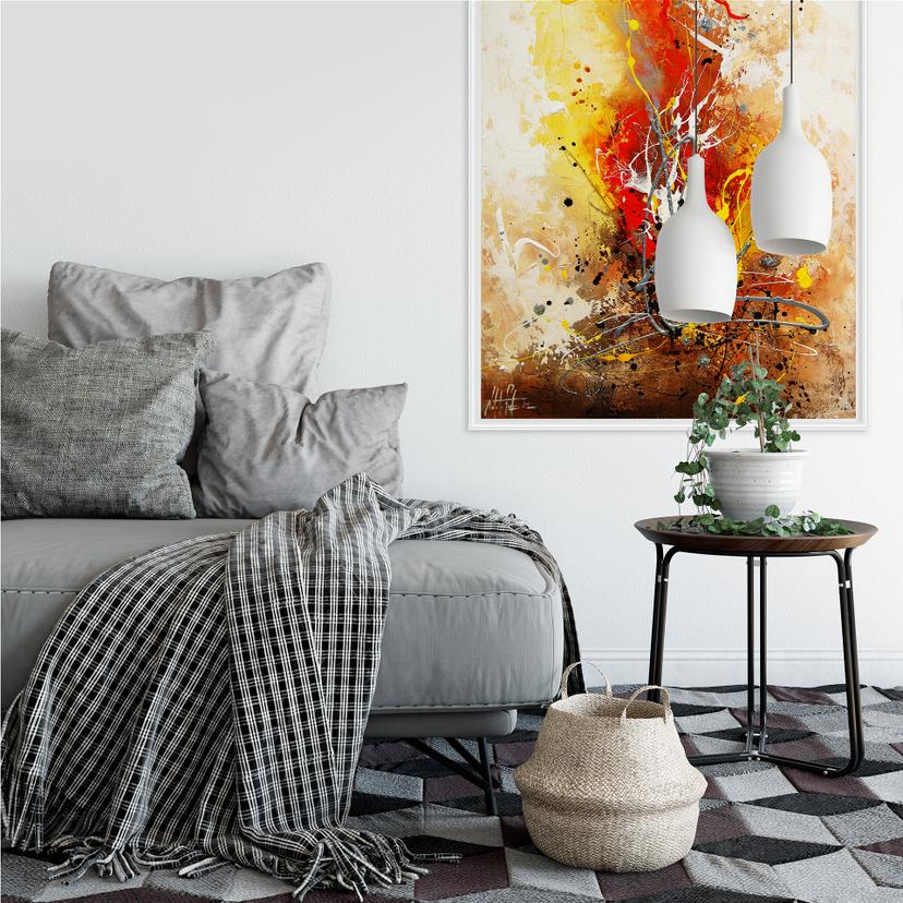 Wallprint W - Fedrau - Osterfeuer