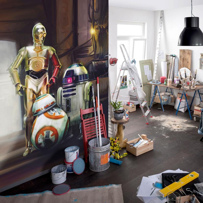 Fototapet - Star Wars Three Droids