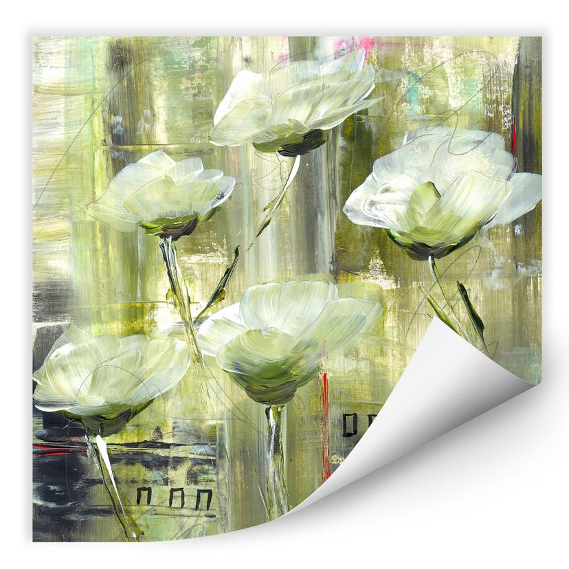 Zelfklevende Poster - Niksic - Floral Ambiance