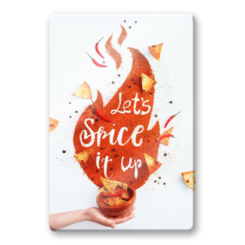 Glasschilderij Belenko - Let's Spice it up