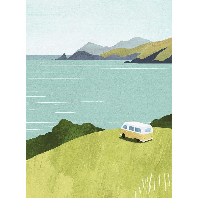 Fotobehang Rivers - Life on the Coast