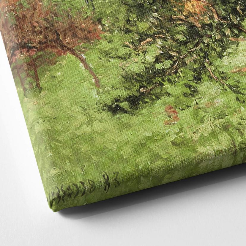 Canvas Camille Pissarro Herfstochtend