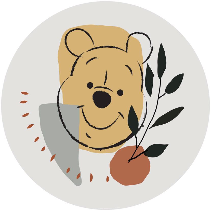 Selvklæbende tapet - Winnie Pooh Smile - 125 x 125 cm