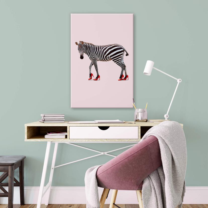 Stampa su tela Loose - Zebra Heels