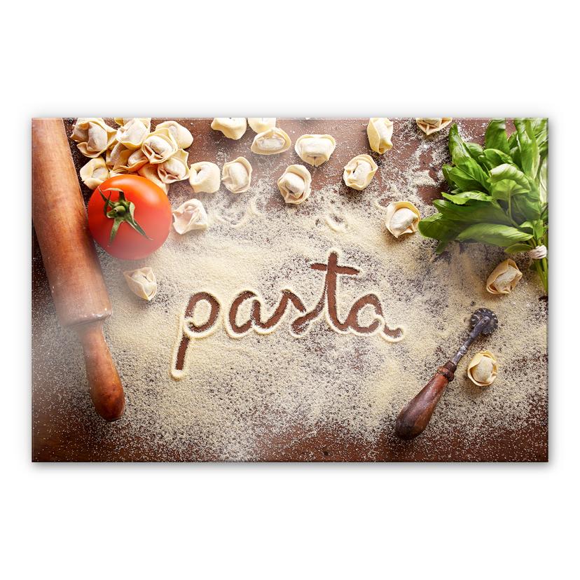 Akrylbillede Pasta - Tortellini