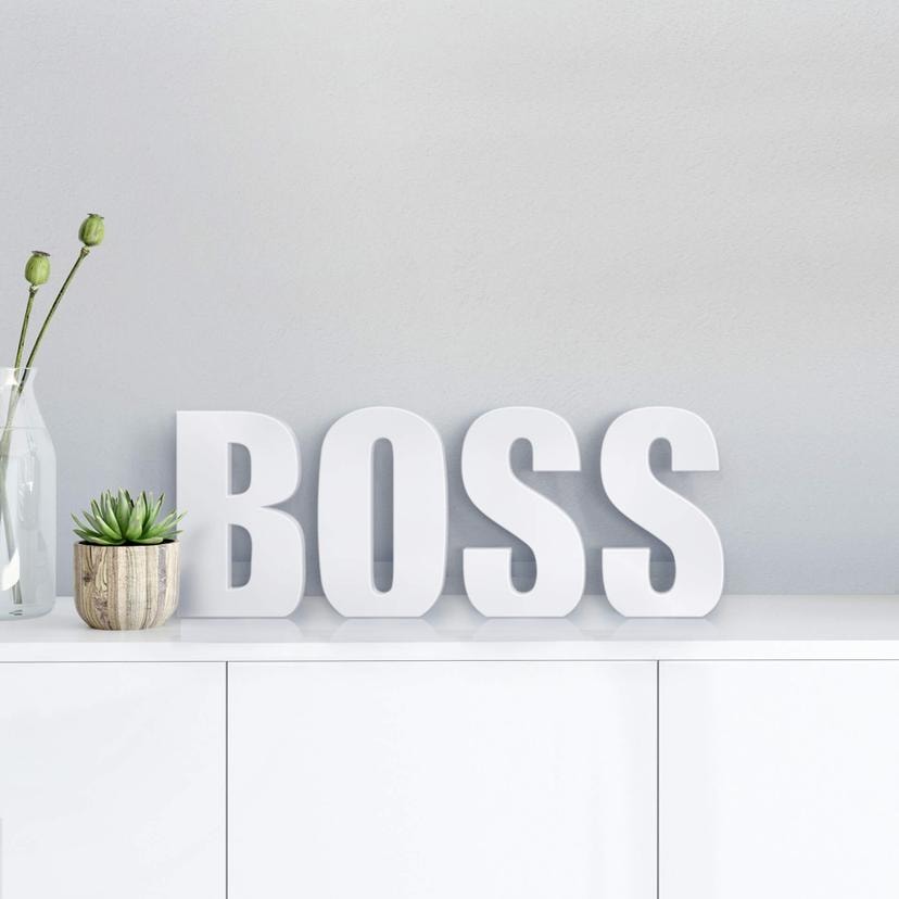 Lettre décorative - 3D BOSS
