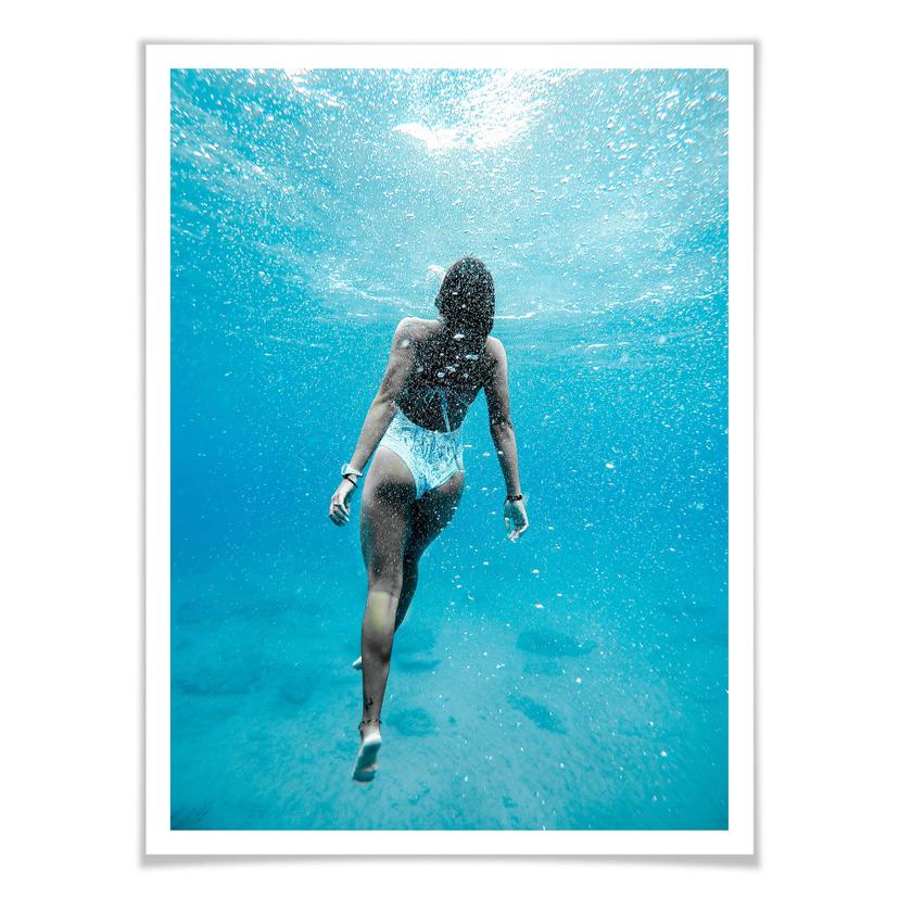Poster Sous l’eau