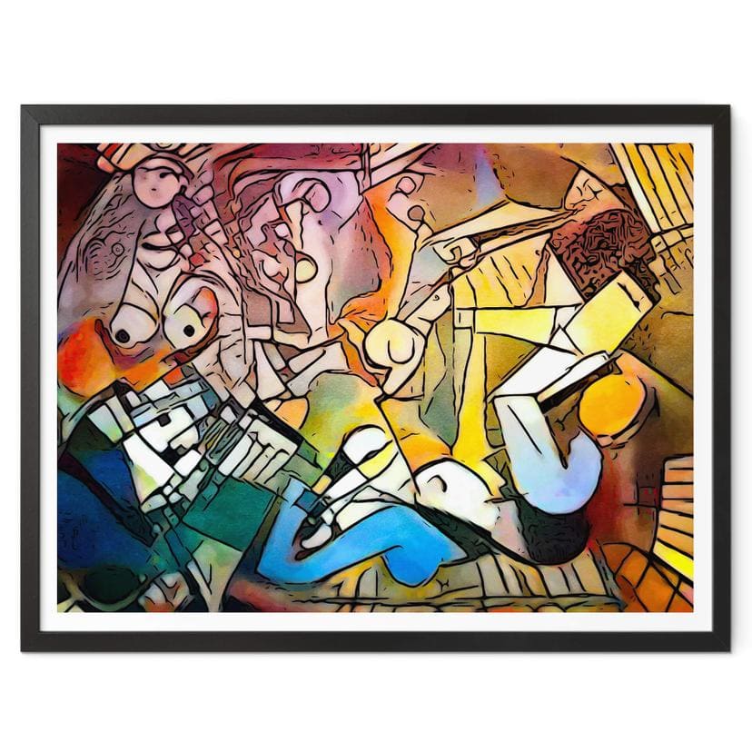 Poster Zamart - Hommage à Picasso - Les femmes