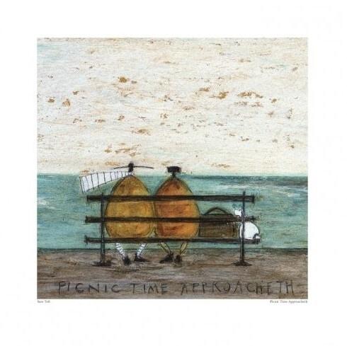 Plakat Sam Toft - Picnic Time Approacheth kunsttryk, Sam Toft (40 x 30 cm)
