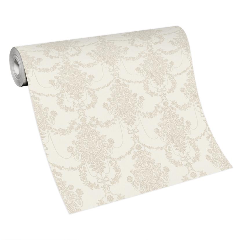 sierbehang, vliesbehang Erismann Versailles crème