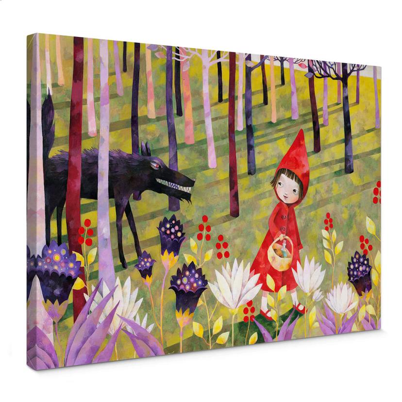 Tableau sur toile Blanz - Le petit chaperon rouge