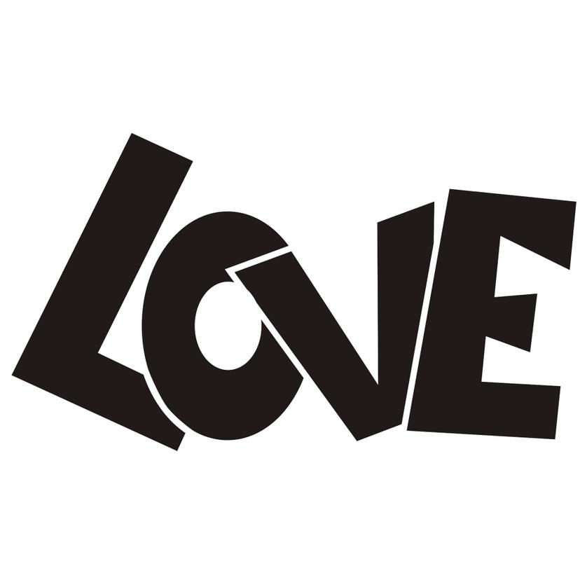 Adesivo murale - Love 2