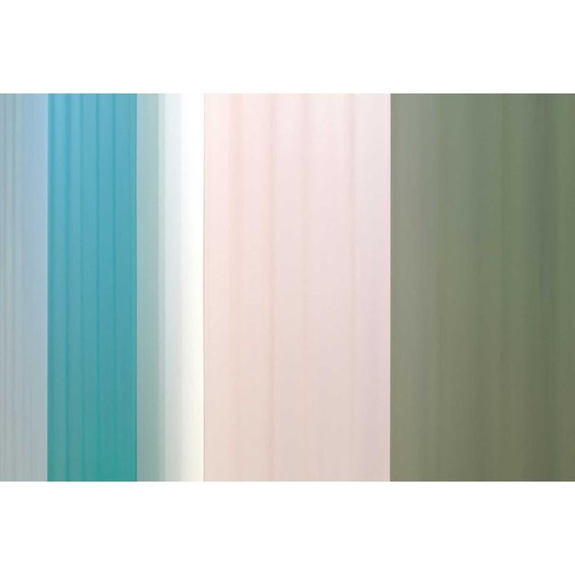 Fotomural degradado de turquesa a verde oliva - Papel pintado tejido-no tejido