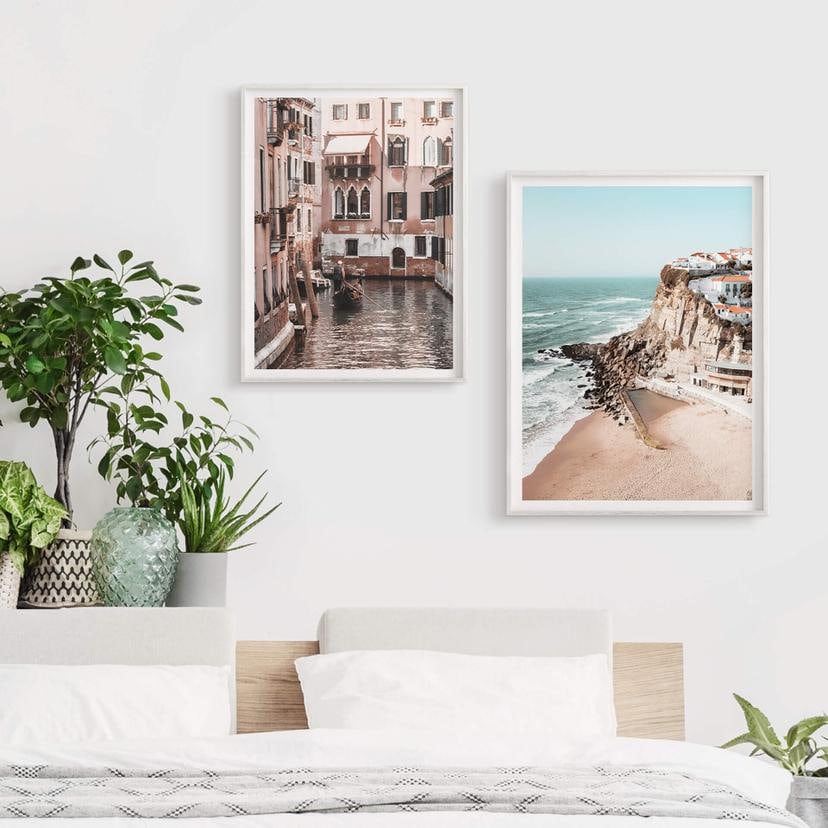 Poster Colombo - Città mediterranea