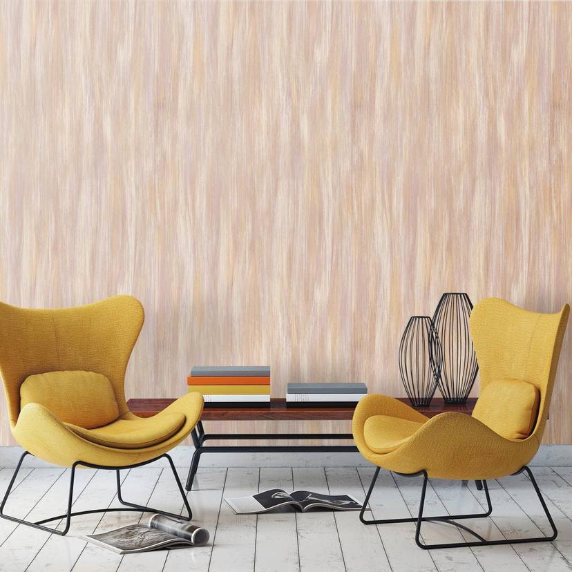 Fototapet, beige striber 3,40 x 1,06 m