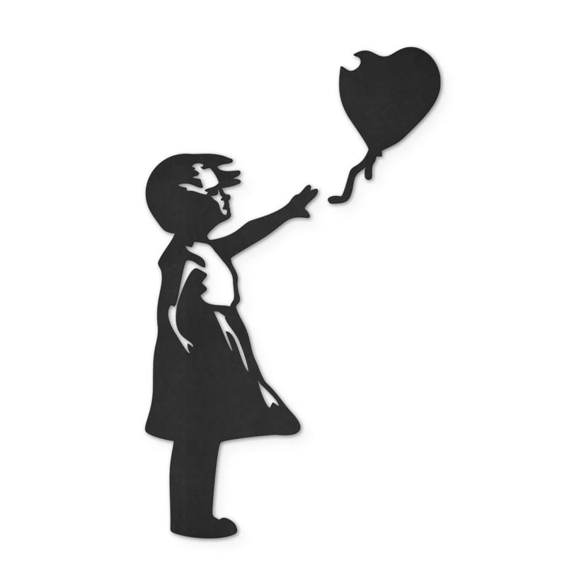 Decoro MDF Banksy - Girl with the red ballon