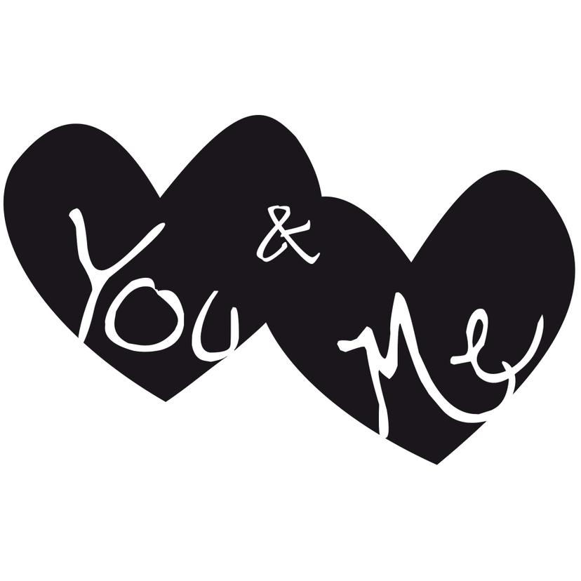 Adesivo murale - You & Me