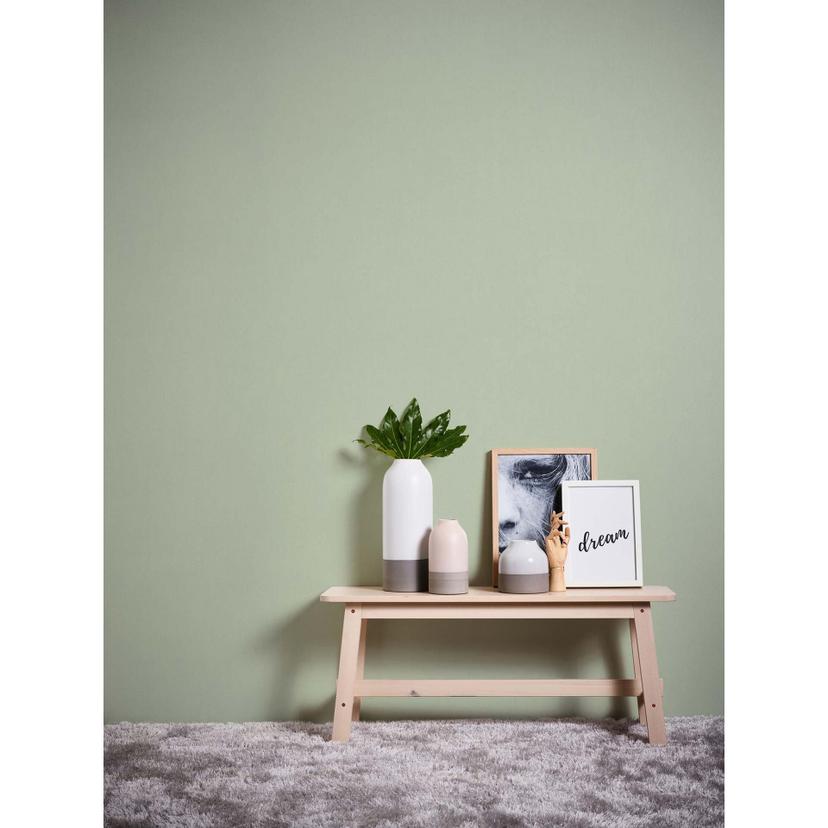 Moderne Unit-tapet i salviegrøn - enkelt design til børneværelset - Made in Germany