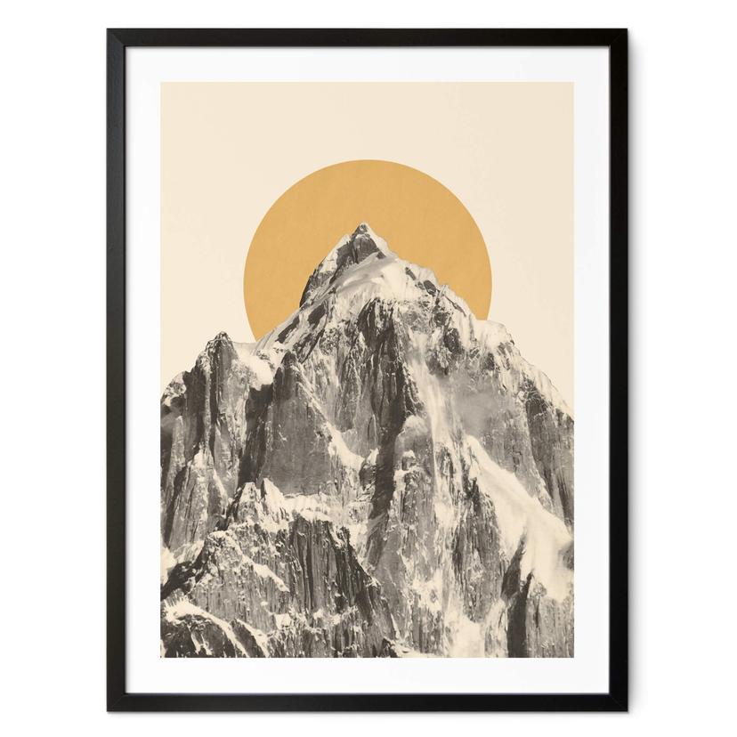 Plakat Bodart - Sun and Mountain